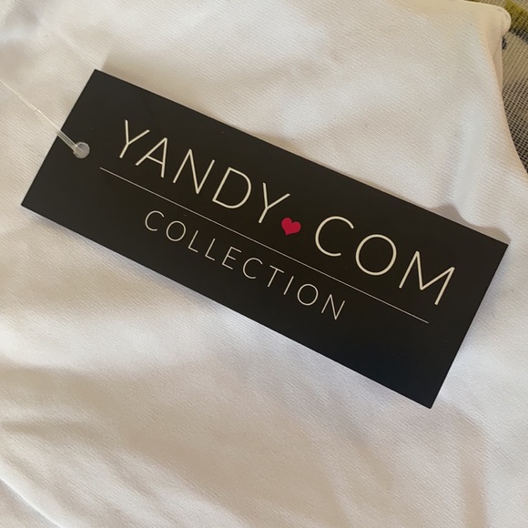 Yandy Swim Nwt Colorful White Onepiece Bathing Suit Poshmark